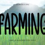 Farming Font - Featured Image