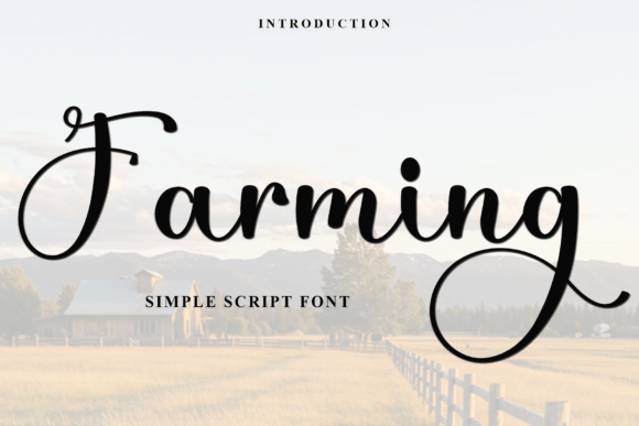 Farming Font - Featured Image