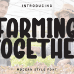 Farming Together Font - Featured Image