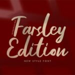 Farsley Edition Font - Featured Image