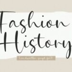 Fashion History Font - Featured Image