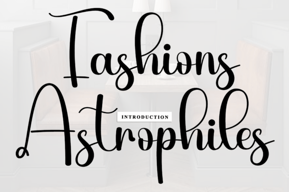 Fashions Astrophiles Font - Featured Image