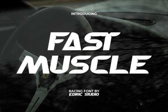 Fast Muscle Font - Featured Image