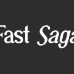 Fast Saga Font - Featured Image