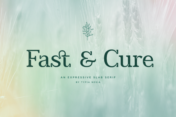 Fast and Cure Font - Featured Image