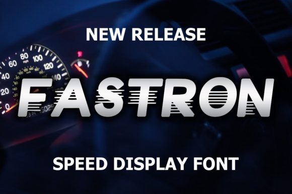 Fastron Font - Featured Image