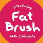 Fat Brush Font - Featured Image