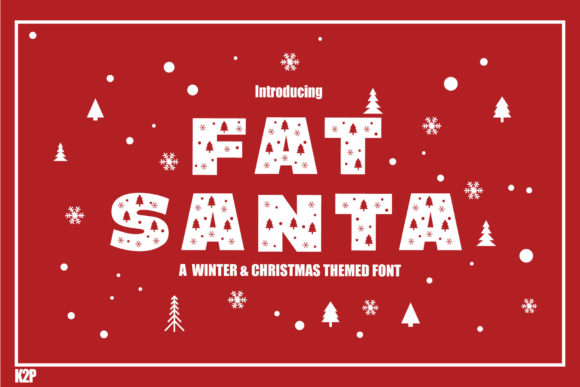 Fat Santa Font - Featured Image