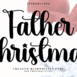 Father Christmas Font - Featured Image