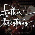 Father Christmas Font - Featured Image