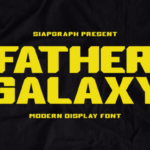 Father Galaxy Font - Featured Image