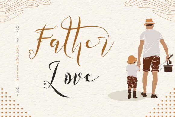 Father Love Font - Featured Image