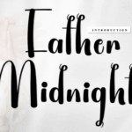 Father Midnights Font - Featured Image