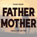 Father Mother Font - Featured Image
