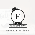 Father's Day Monogram Font - Featured Image