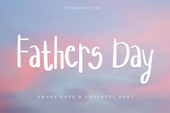 Fathers Day Font - Featured Image