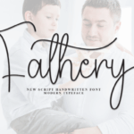 Fathery Font - Featured Image