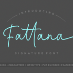 Fattana Font - Featured Image
