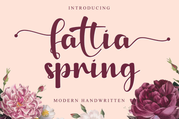 Fattia Spring Font - Featured Image