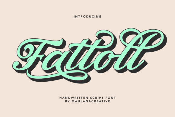 Fattoll Font - Featured Image