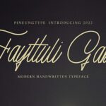 Fayttuli Gaby Font - Featured Image