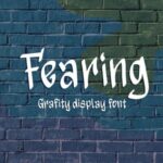 Fearing Font - Featured Image