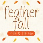 Featherfall Font - Featured Image