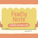 Featly Note Font - Featured Image
