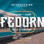 Fedorn Font - Featured Image