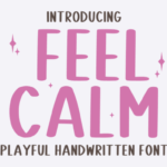 Feel Calm Font - Featured Image
