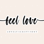 Feel Love Font - Featured Image