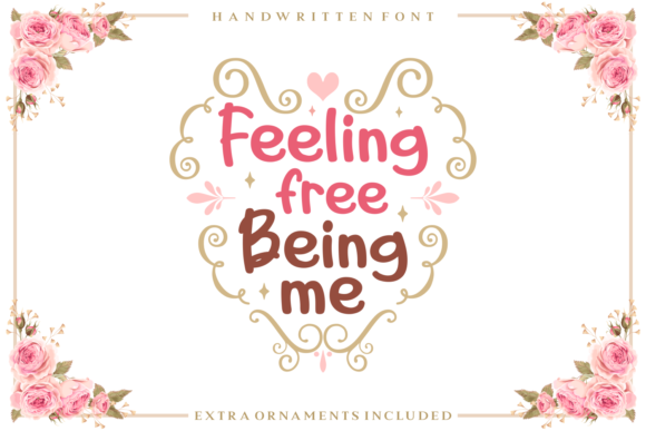 Feeling Free Being Me Font - Featured Image