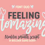Feeling Homazing Font - Featured Image