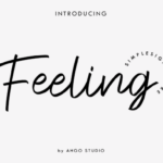 Feeling Signature Font - Featured Image