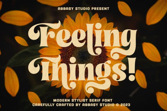 Feeling Things Font - Featured Image