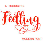 Feelling Font - Featured Image
