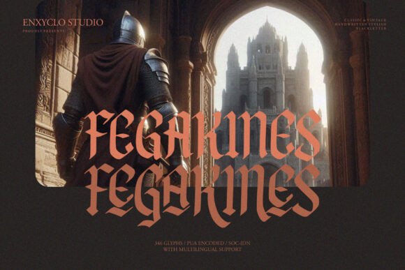 Fegakines Font - Featured Image