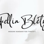 Fellin Blettys Font - Featured Image