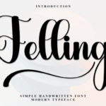 Felling Font - Featured Image