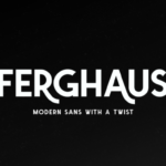 Ferghaus Font - Featured Image