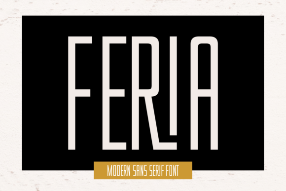 Feria Font - Featured Image