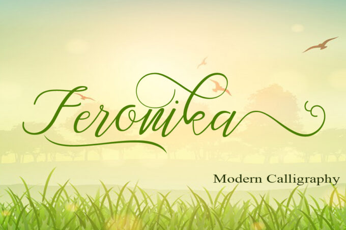Feronika Font - Featured Image