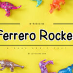 Ferrero Rocker Family Font - Featured Image