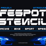 Fespot Stencil Font - Featured Image