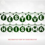 Festive Christmas Font - Featured Image