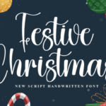 Festive Christmas Font - Featured Image