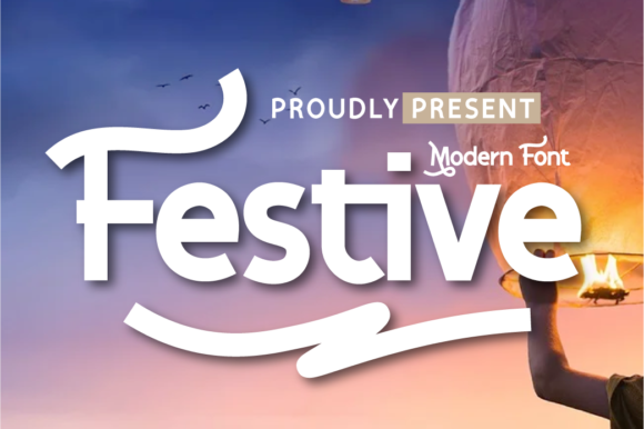 Festive Font - Featured Image