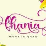 Fhania Font - Featured Image