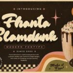 Fhanta Slamdunk Font - Featured Image