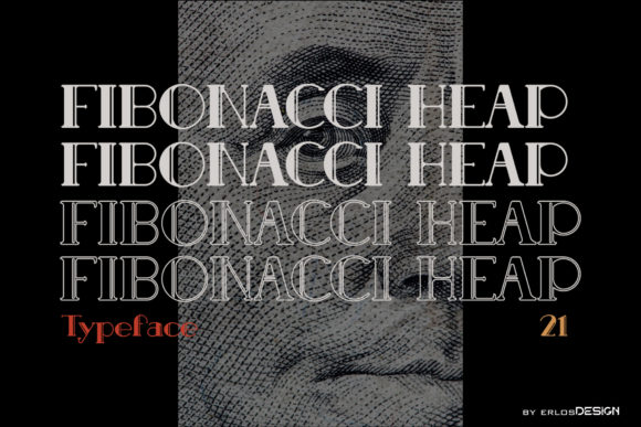 Fibonacci Heap Font - Featured Image
